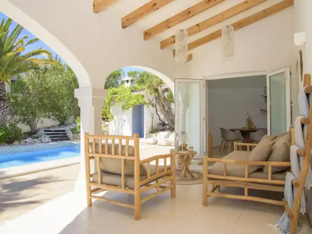 Las Palmeras - villa de luxe à Moraira | Espagne, Costa Blanca, Moraira-Teulada - villa Naya avec salon