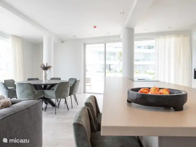 Location de Vacances Curaçao, Banda Ariba (est), Bapor Kibra, appartement - Appartement de luxe avec piscine à Mambo Beach  Salon