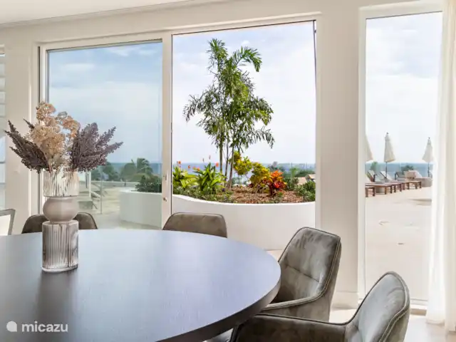 Location de Vacances Curaçao, Banda Ariba (est), Bapor Kibra, appartement - Appartement de luxe avec piscine à Mambo Beach  Salon