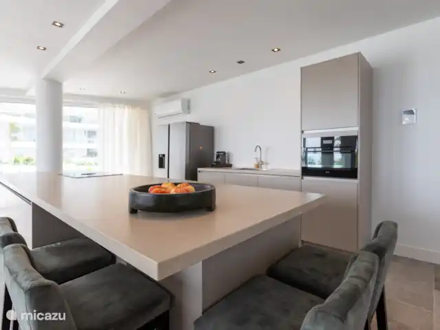Location de Vacances Curaçao, Banda Ariba (est), Bapor Kibra, appartement - Appartement de luxe avec piscine à Mambo Beach  Cuisine