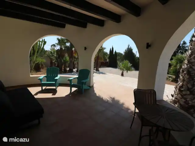 NOUVEAU : Villamor avec piscine privée | Espagne, Costa Dorada, L'Ampolla - villa Verranda/auvent pour s’asseoir bien et frais