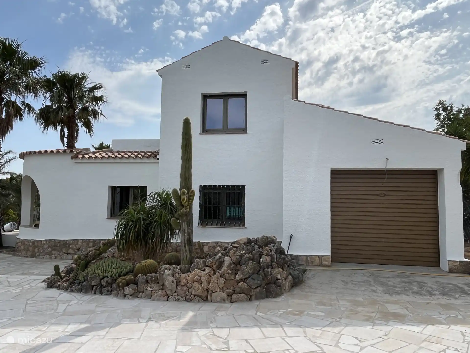 Casa con vista lateral