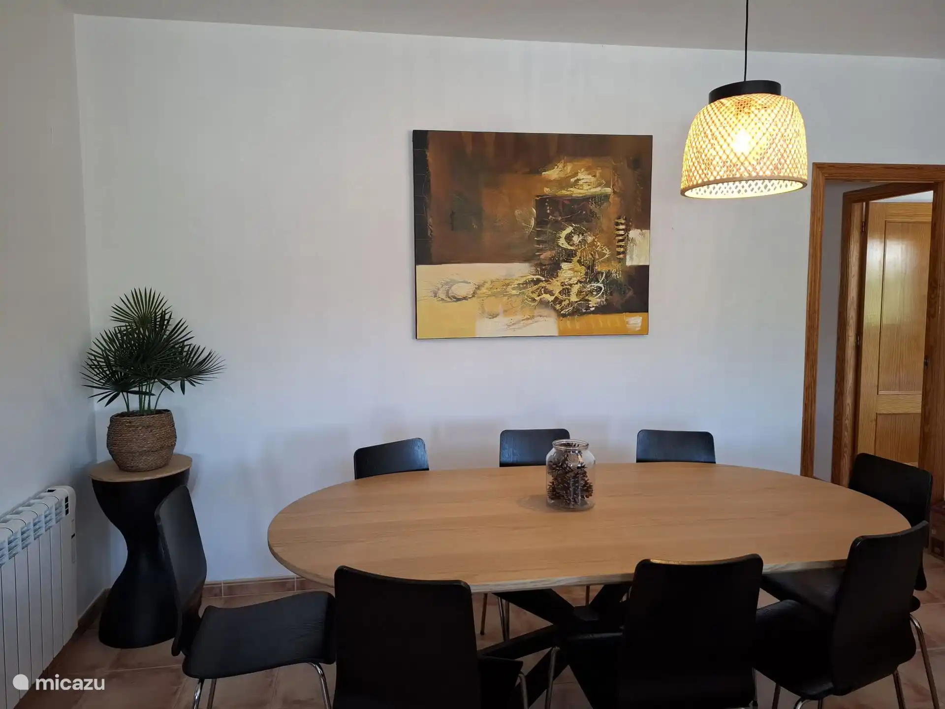 Living room dining table