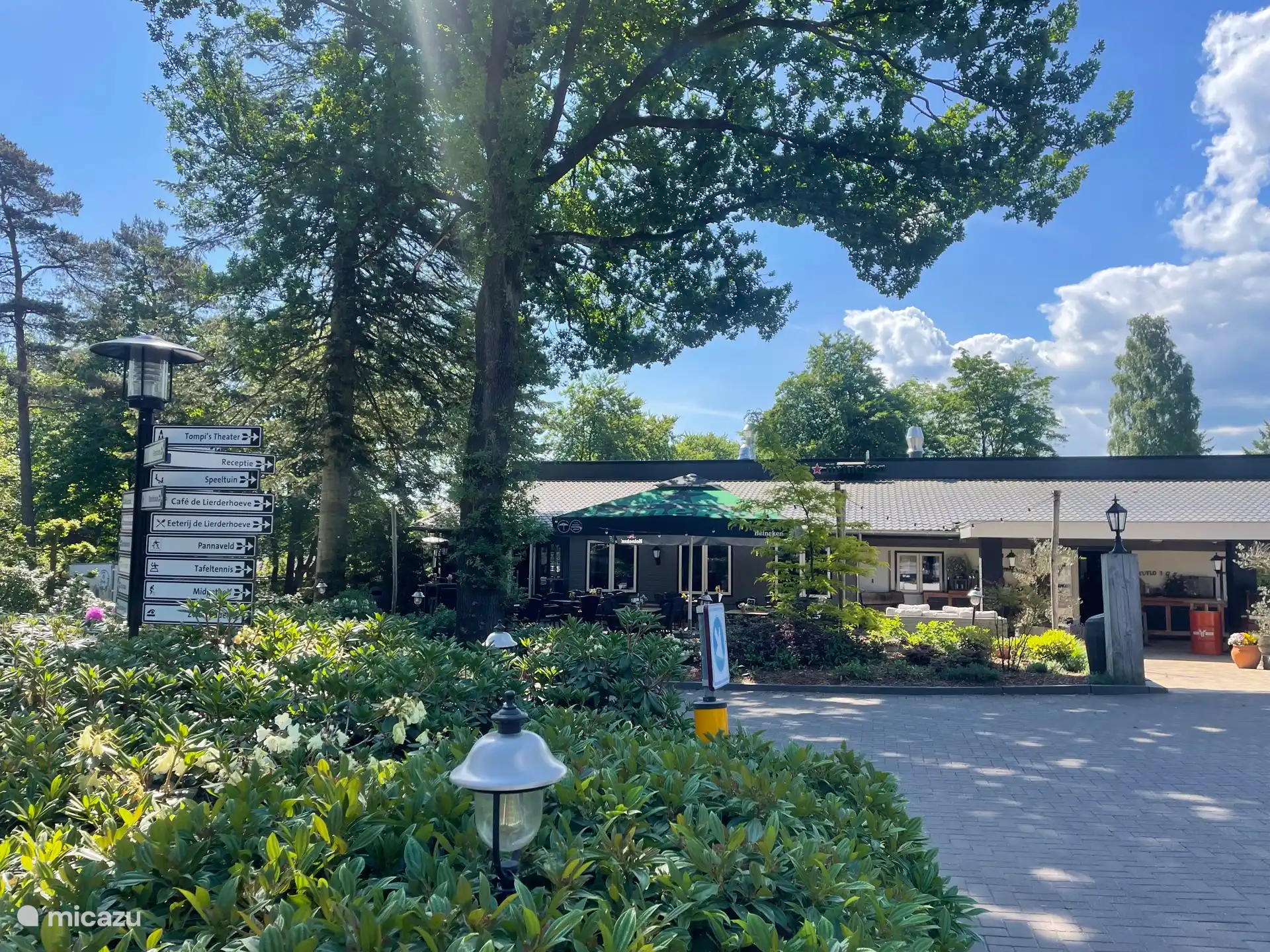 Entrance to Lierderholt park