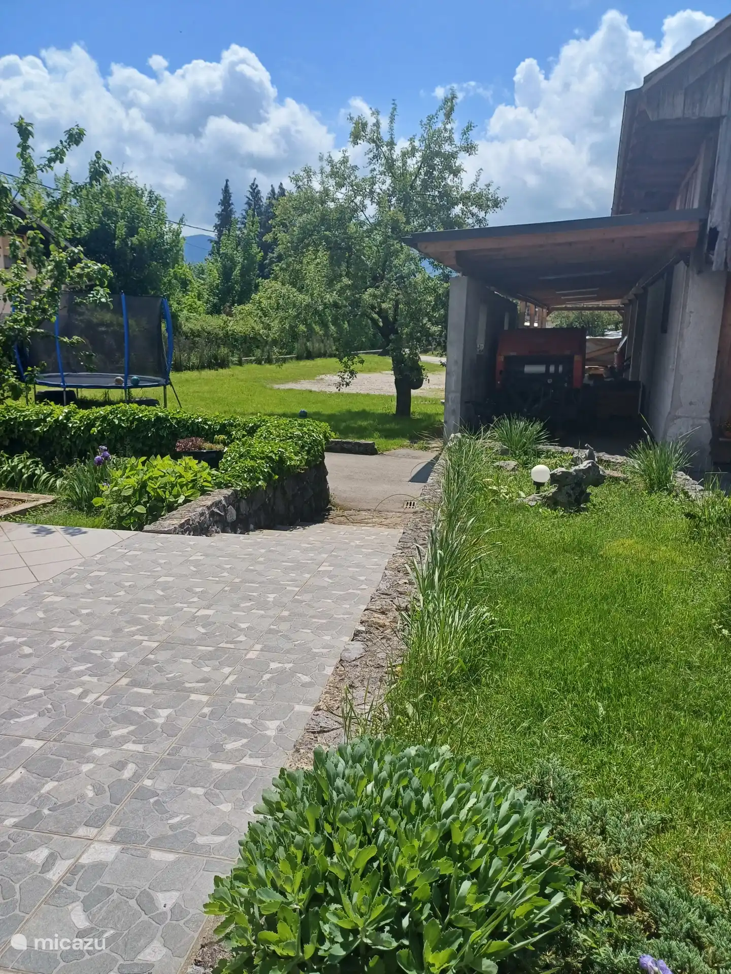 Der Blick von der Terrasse