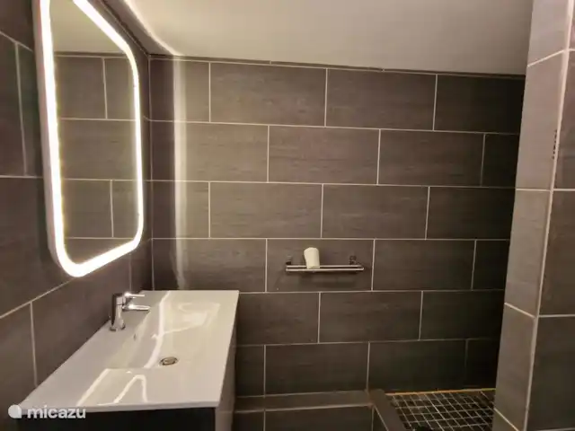 Villa la Lanterne | France, Côte d'Azur, Le Plan-de-la-Tour - villa Deuxième salle de bain avec douche, lavabo et WC