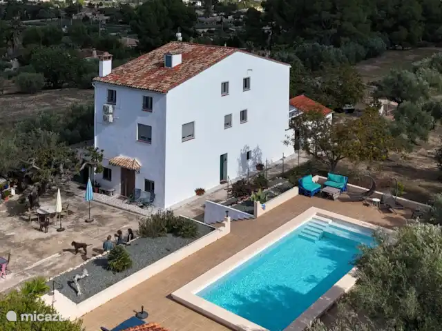 Location de Vacances Espagne, Costa de Valencia, Ontinyent, chambres d'hôtes - Casa Vitalidad Vue d’ensemble Maison