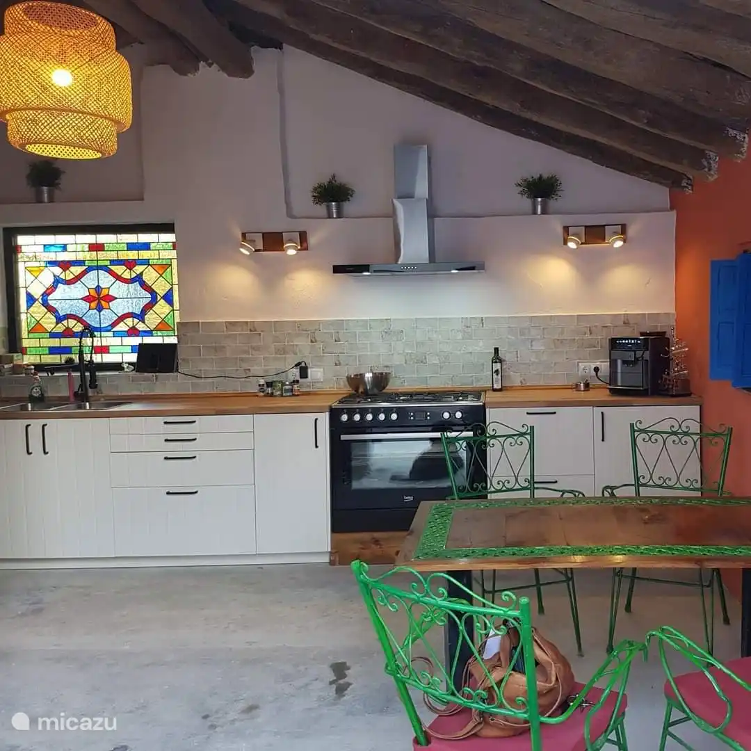 cuisine dans le patio