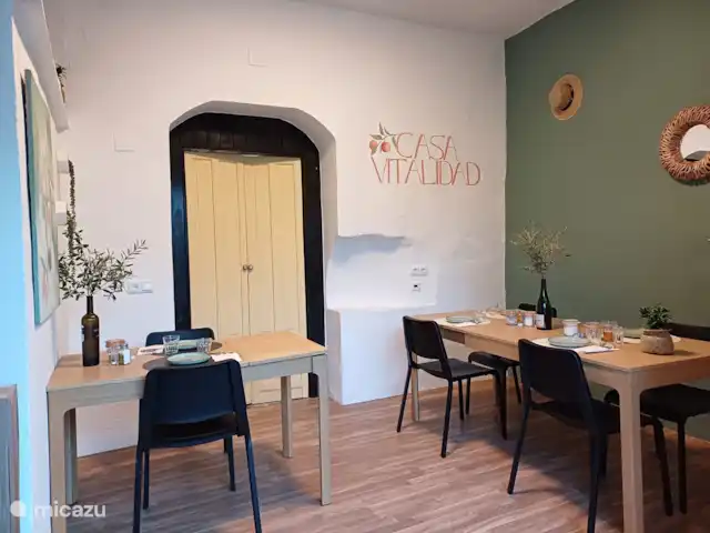 Location de Vacances Espagne, Costa de Valencia, Ontinyent, chambres d'hôtes - Casa Vitalidad Salle à manger
