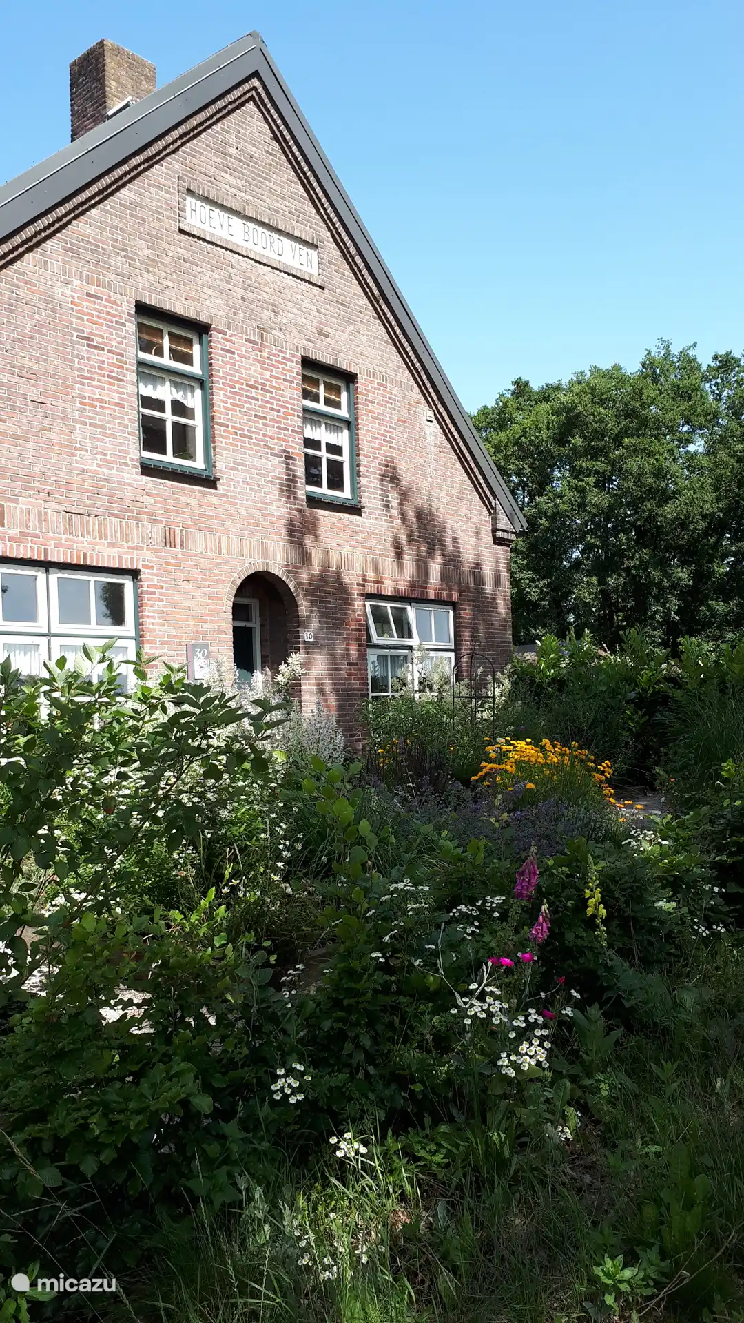 Fassade des Bauernhofs