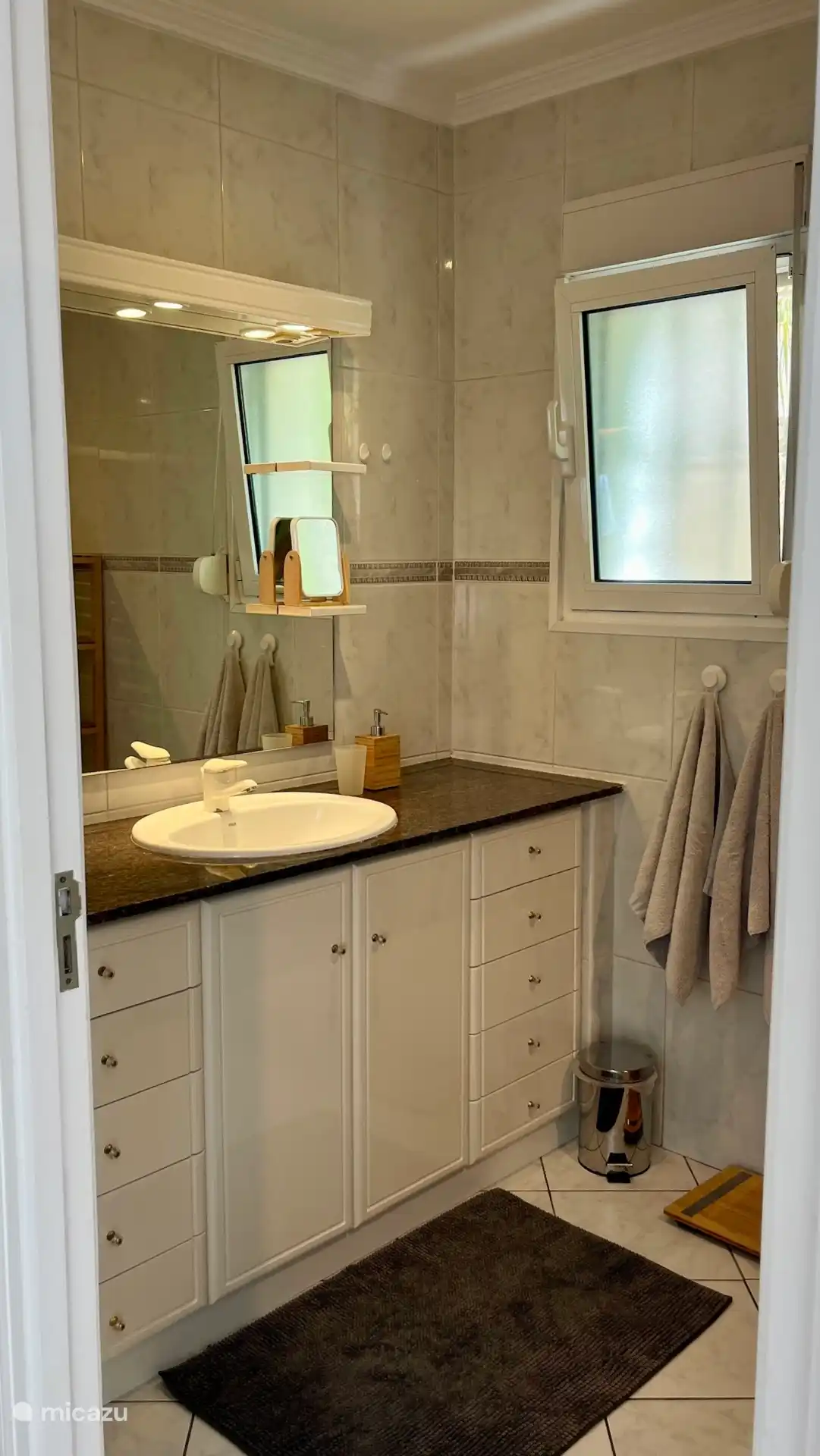 en-suite badkamer