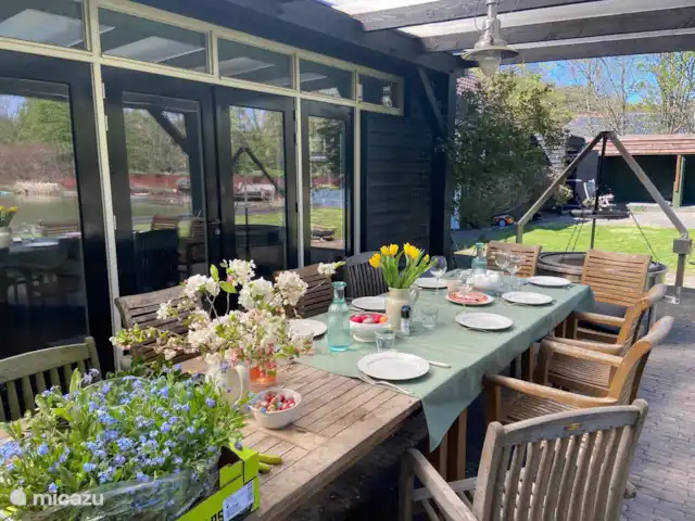 Woutershof  | Pays-Bas, Gueldre, Ede - maison de vacances Terrasse couverte