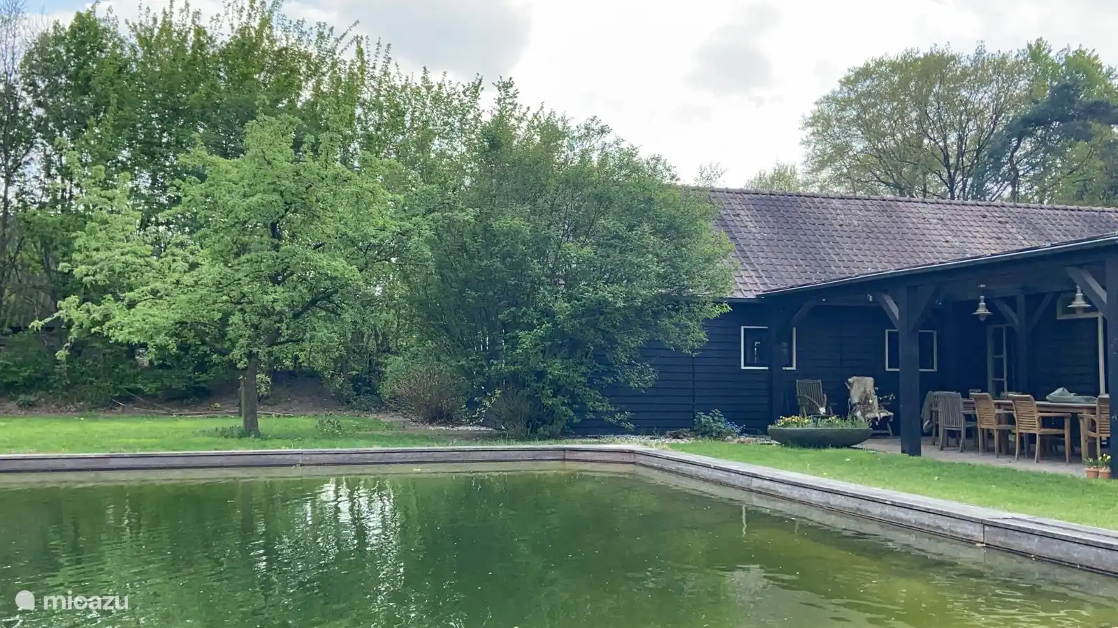 Achterzijde met terras