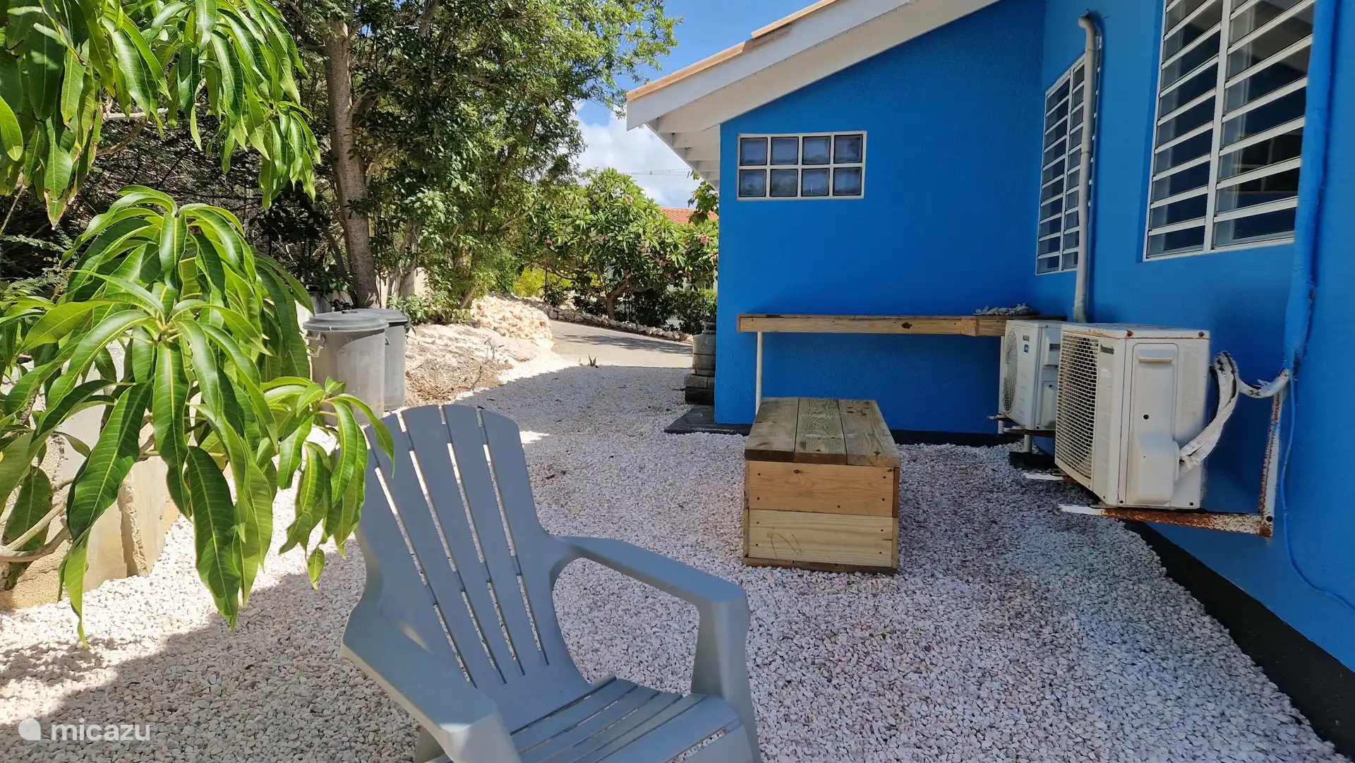 Lieu de rinçage du matériel de plongée 