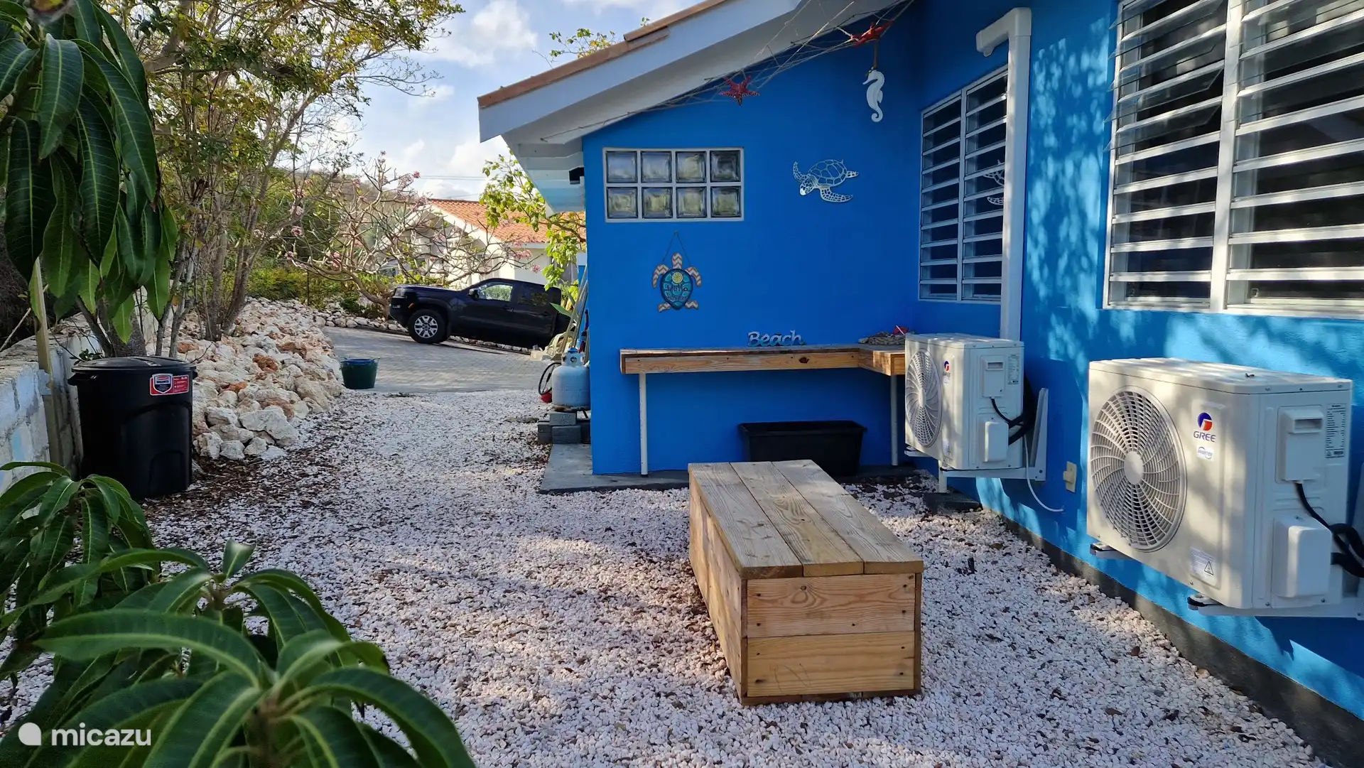 Duikuitrusting spoelplaats