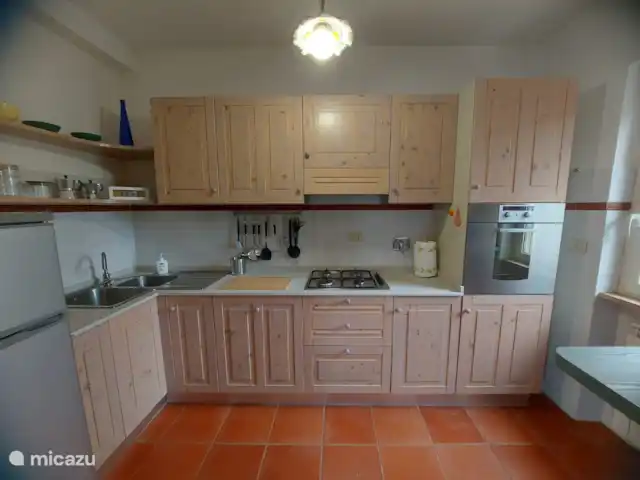Casa Glicine | Italie, Le Latium, Castelnuovo di Farfa - maison de vacances Cuisine à l’étage