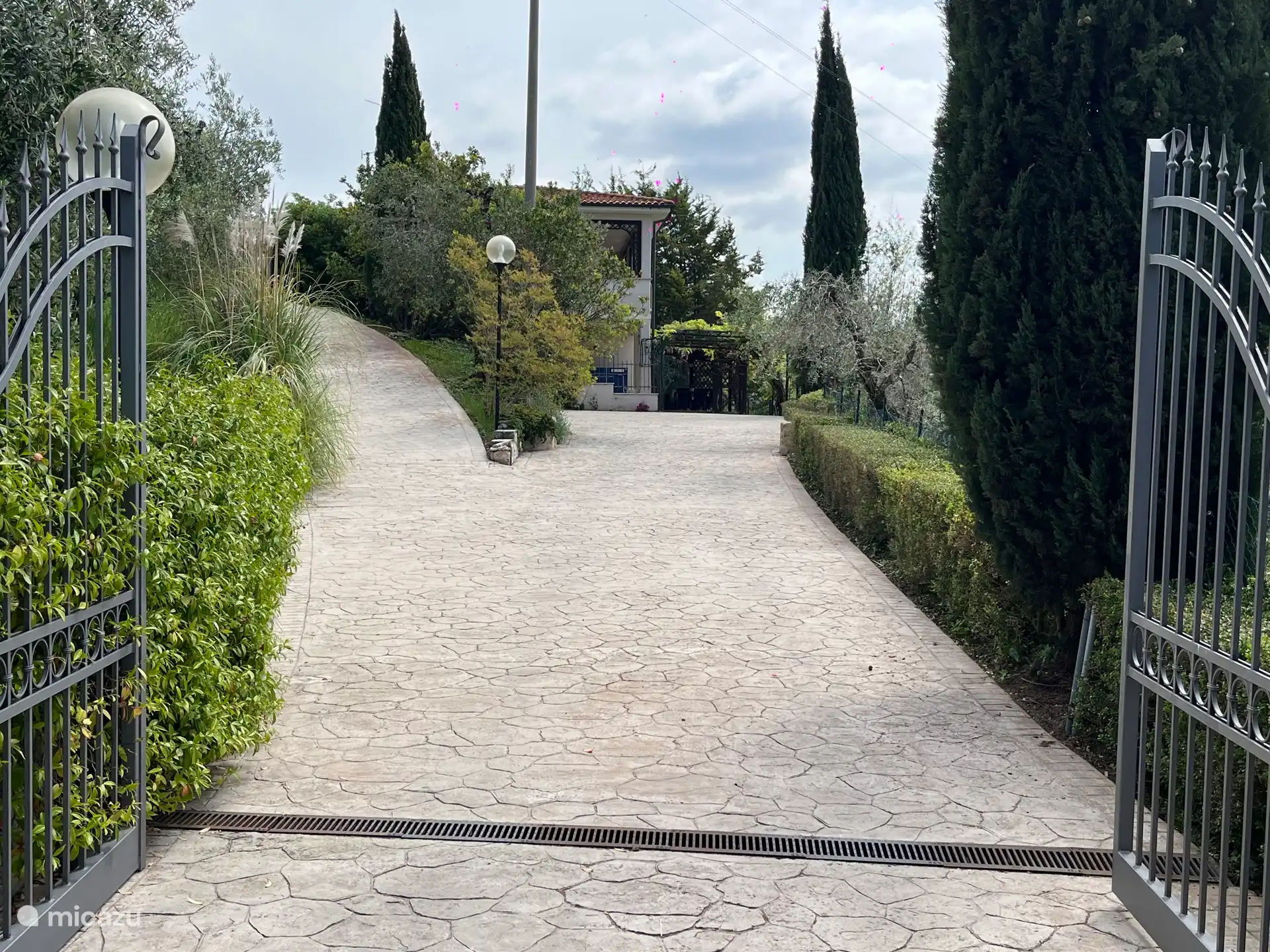 Entrance holiday home 