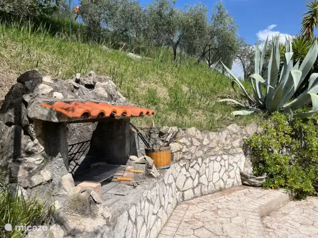 Casa Glicine | Italie, Le Latium, Castelnuovo di Farfa - maison de vacances Barbecue à l’étage