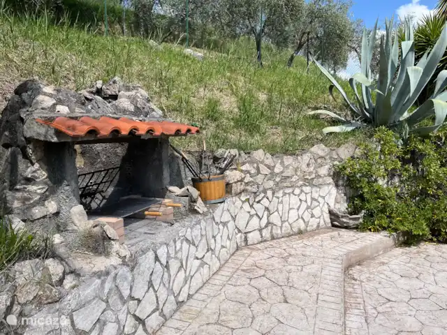 Casa Glicine | Italie, Le Latium, Castelnuovo di Farfa - maison de vacances Barbecue à l’étage