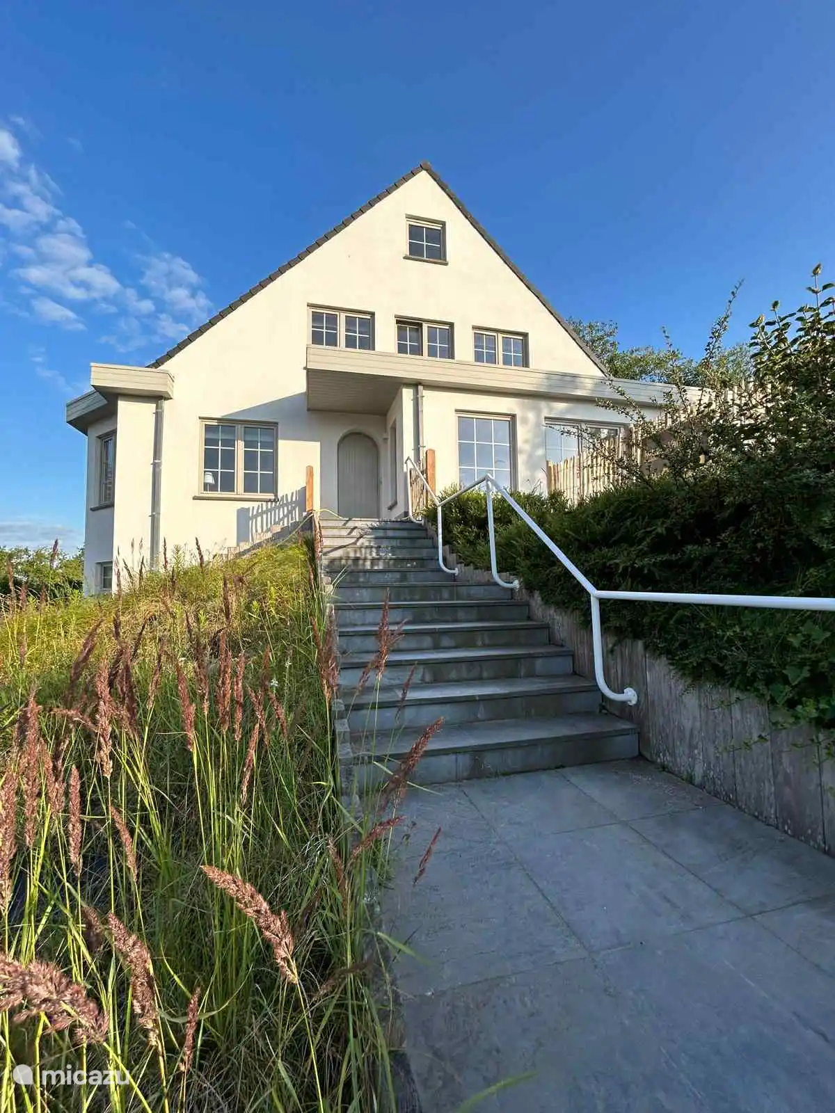 Exterior de la casa de vacaciones