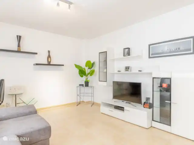 Location de Vacances Espagne, Costa Blanca, Teulada, appartement - Apartamento Diana Sala de estar con tv