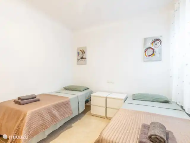 Location de Vacances Espagne, Costa Blanca, Teulada, appartement - Apartamento Diana Habitación de 2 camas individuales 90cm