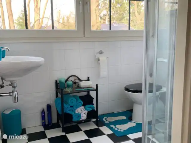 La Casa del Bosque en Países Bajos, Güeldres, Ede - casa vacacional Baño 1ª planta