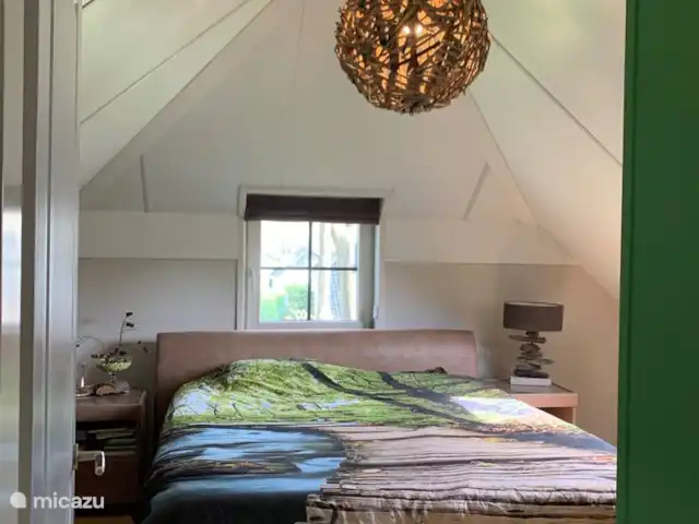 La Casa del Bosque en Países Bajos, Güeldres, Ede - casa vacacional Cuarto verde (dormitorio)