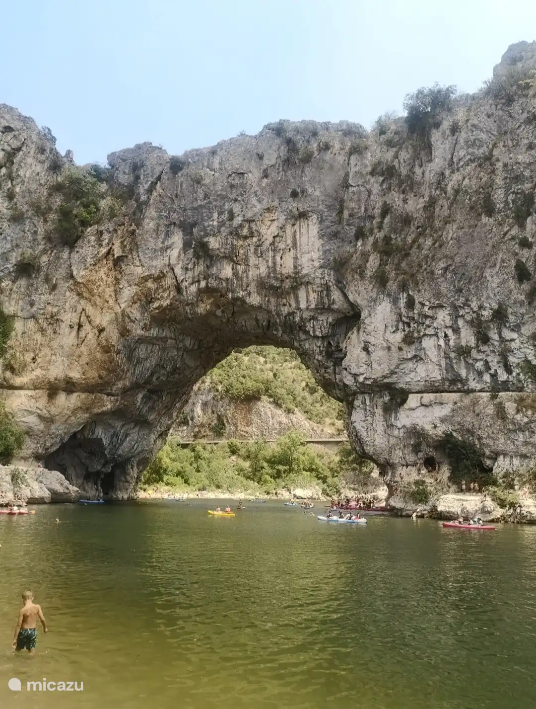 Vallon Pont d'Arc an der Ardèche 