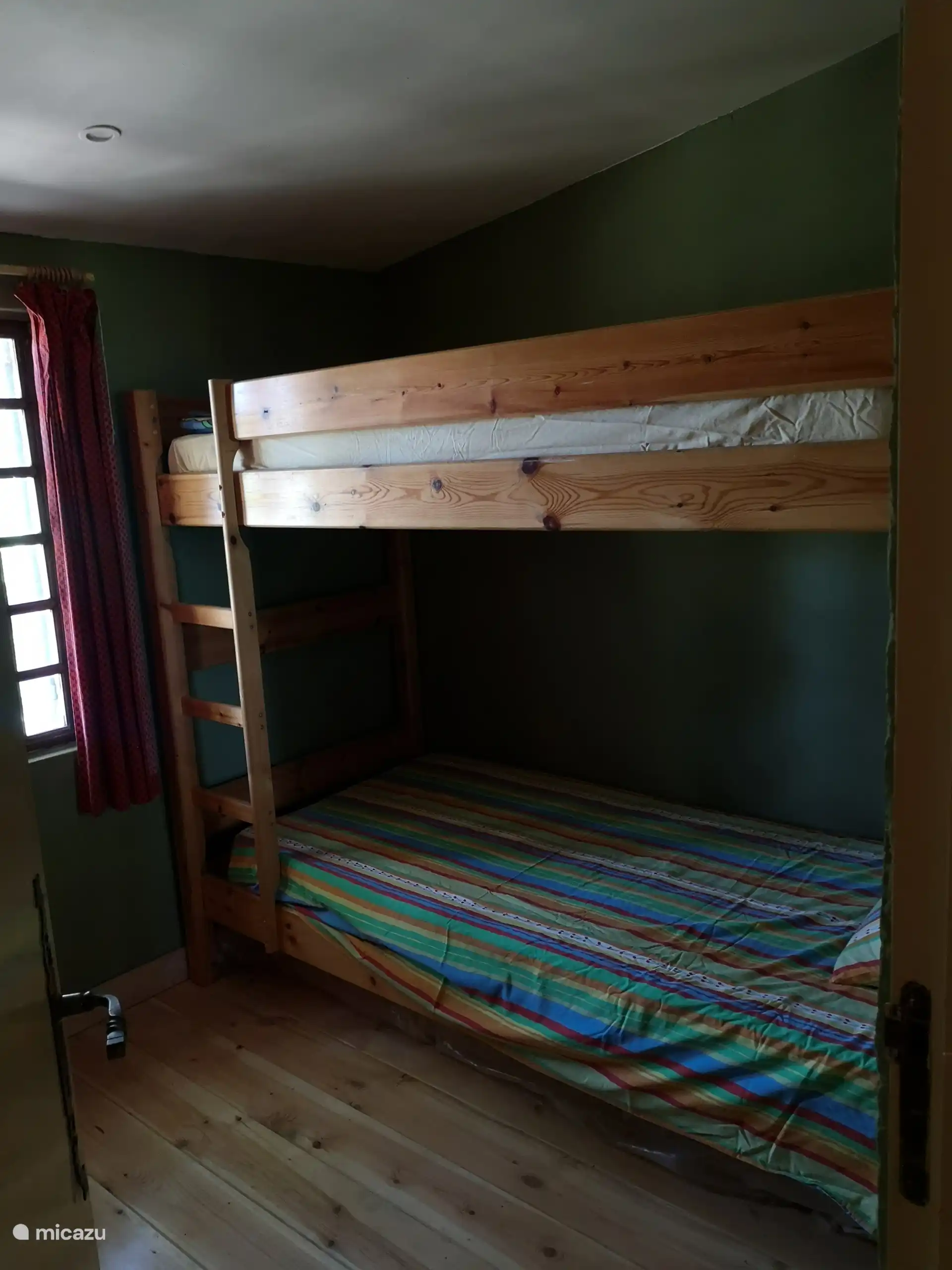 Schlafzimmer 4 mit Etagenbett von 0,90 m x 2 m