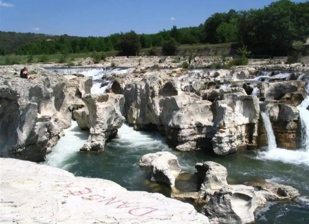 Wasserfälle von Sautadet 8 km vom Haus entfernt