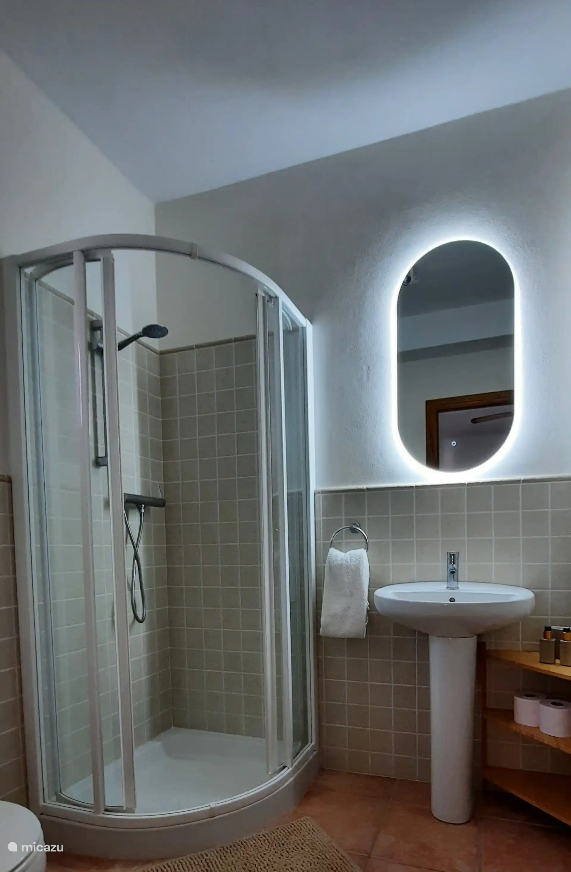 Ensuite badkamer 1 van slaapkamer 1 