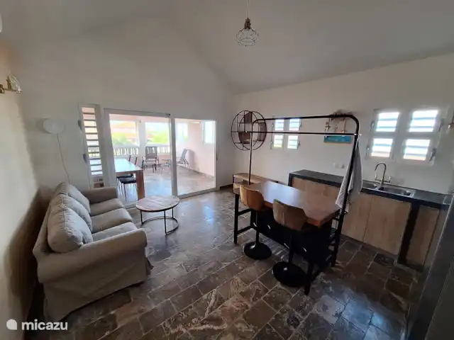 Breezy Bay - Villa sur l’Eau Bonaire | Bonaire, Bonaire, Kralendijk - appartement Salon
