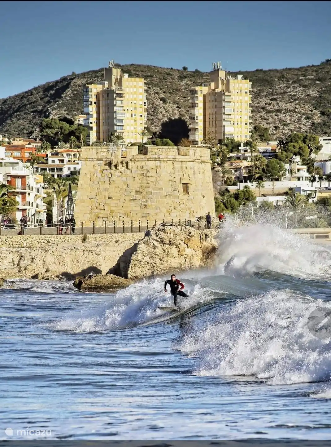 Playa ampolla moraira 