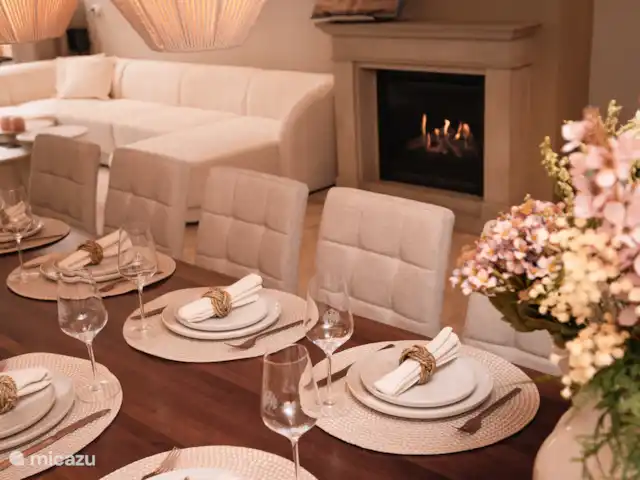 Villa citadine 't Stadshuus  | Pays-Bas, Gueldre, Elburg - villa Dîner au coin du feu