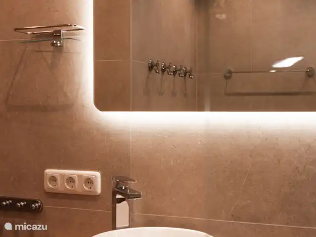 Villa citadine 't Stadshuus  | Pays-Bas, Gueldre, Elburg - villa Grand miroir avec beaucoup d’espace de rangement.