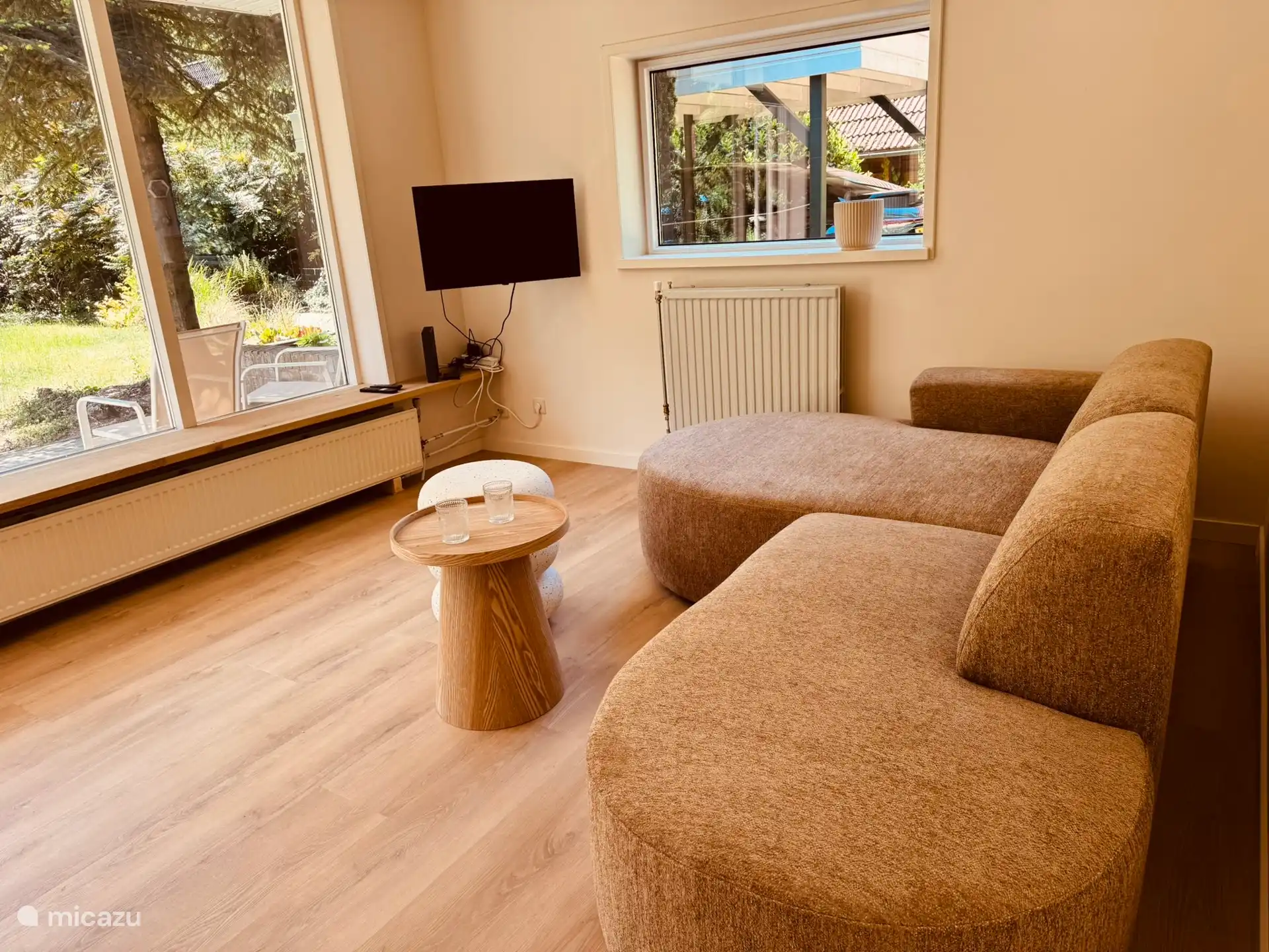 Wohnzimmer mit herrlicher Aussicht