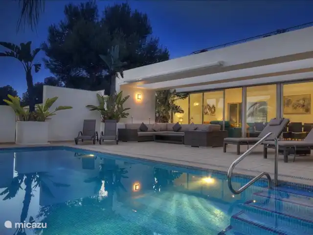 Casa Elche en España, Costa Blanca, Jávea - villa Terraza y piscina