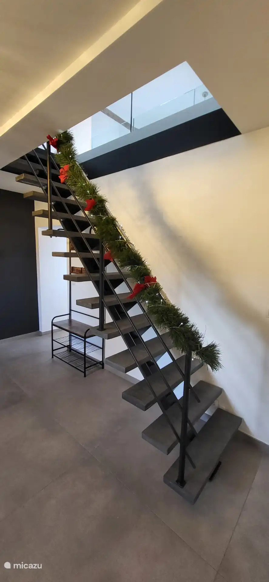 Acceso en planta alta.