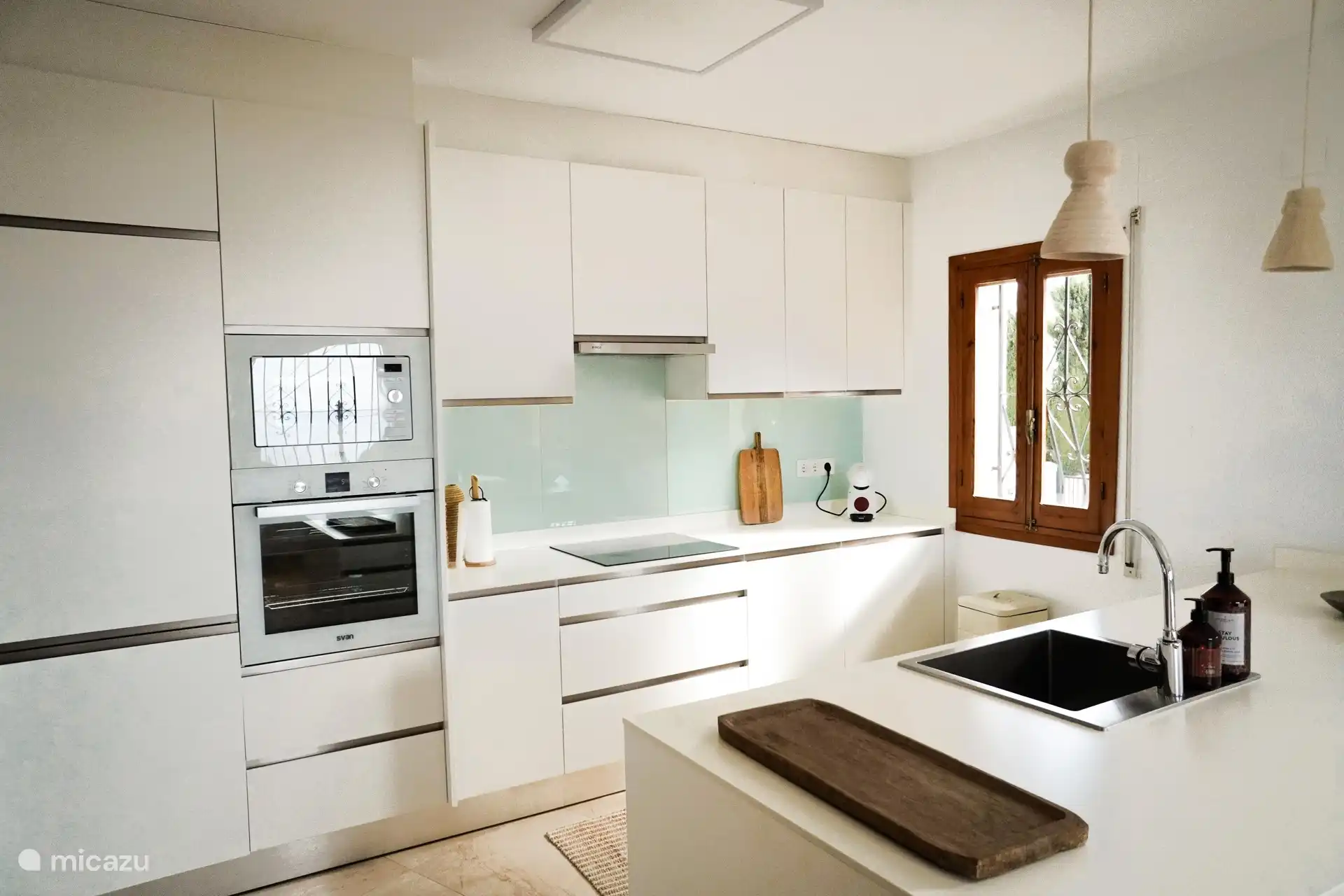 Cuisine au premier étage