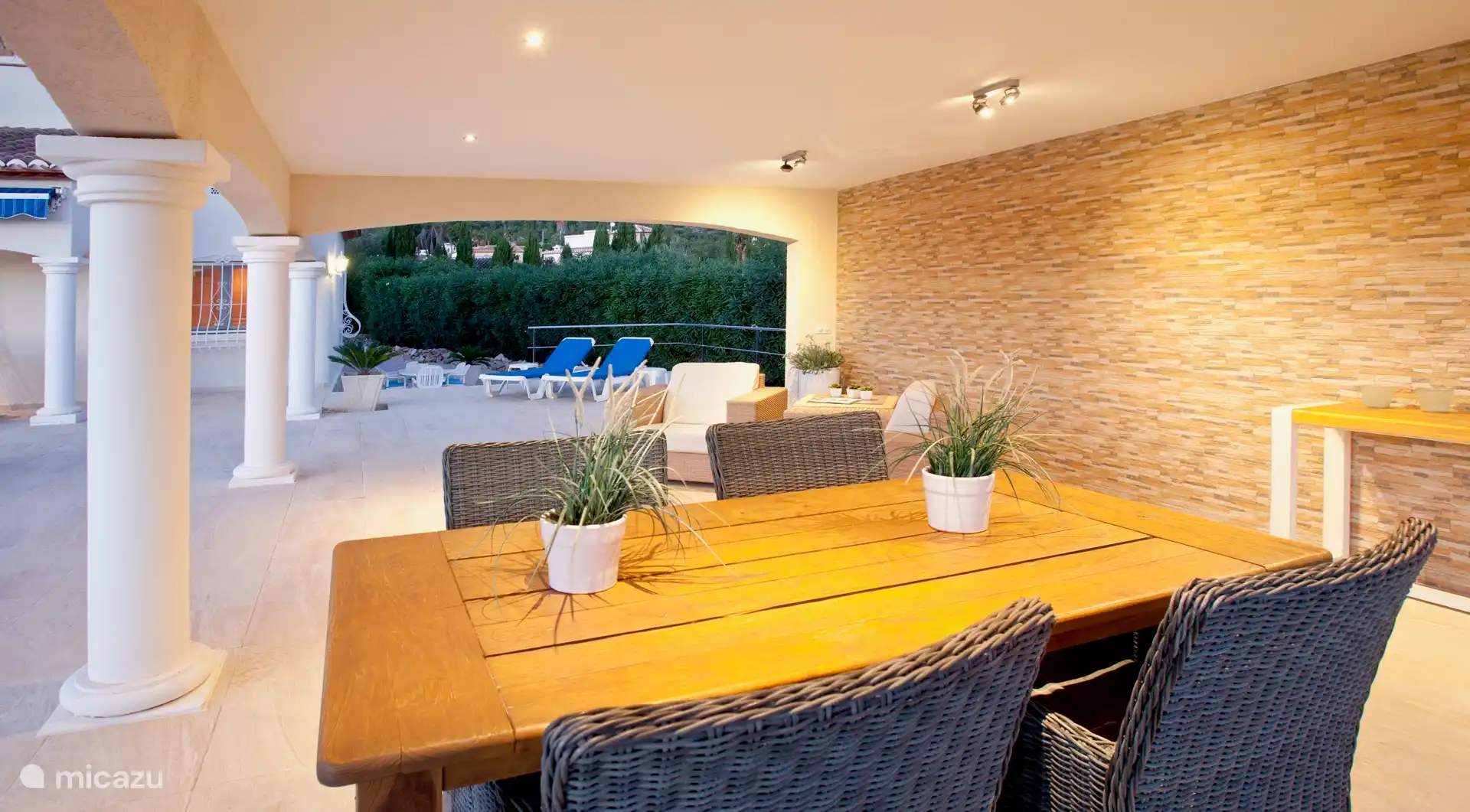 Essbereich im Freien