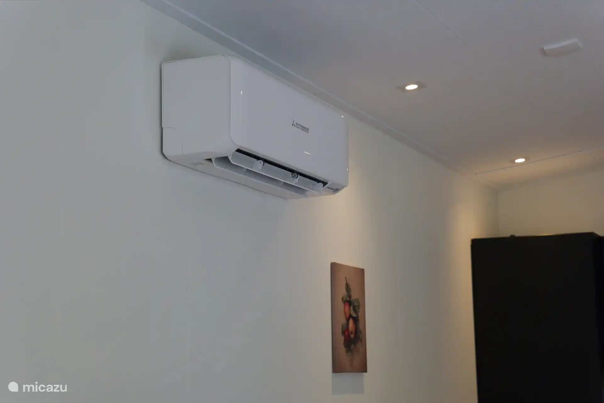 Un climatiseur qui peut chauffer et refroidir.