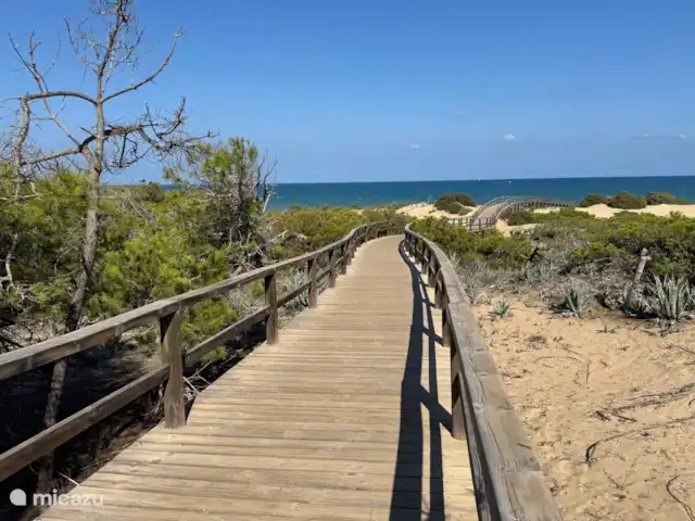 Casa Jera huren in Spanje, Costa Blanca, Guardamar del Segura - appartement Het dichtstbijzijnde zandstrand via mooi wandelpad bereikbaar.