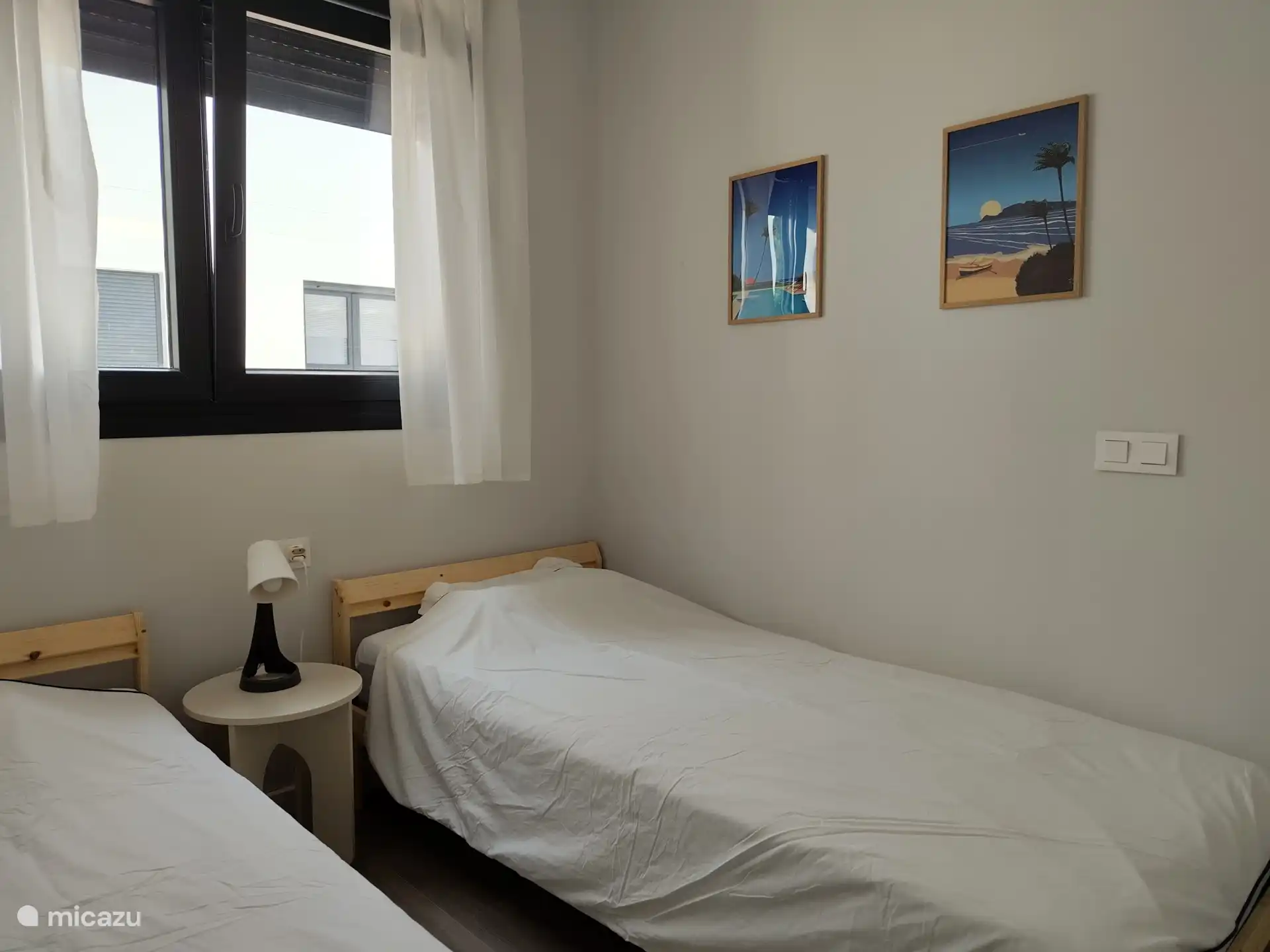 Bedroom 3; There are 2 single beds (90 x 200 cm).