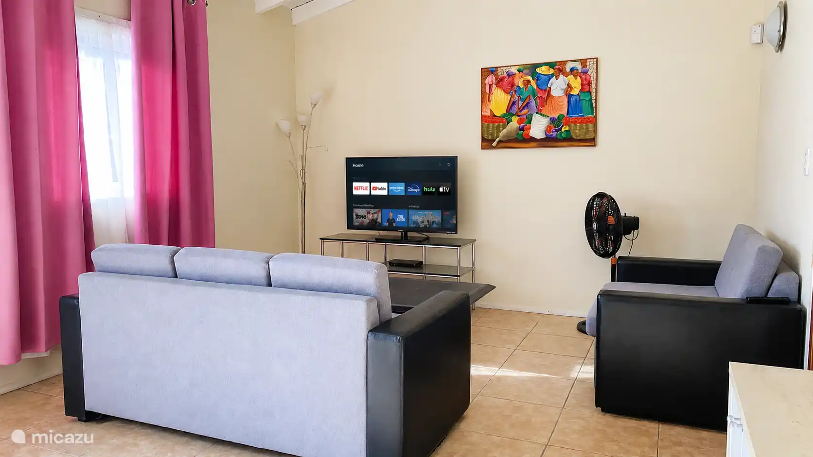appartement huren in Brievengat, Curacao-Midden, Curaçao - Top 5 Curaçao Style Pink Apartment