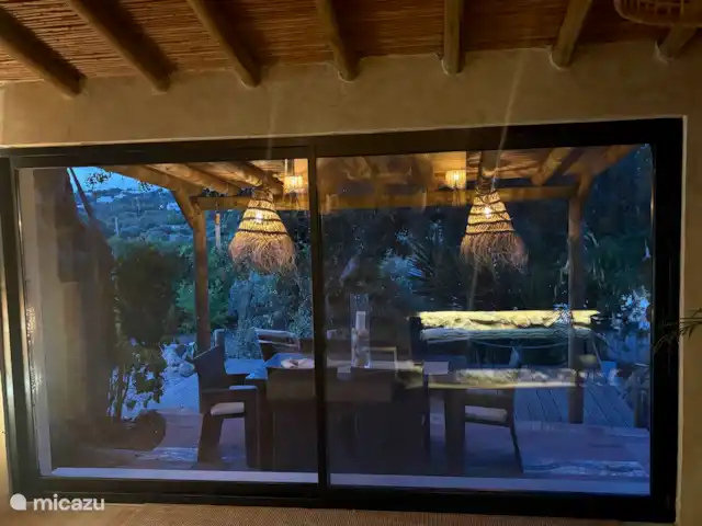Casa de Paulo | Portugal, Algarve, Olhão - finca Vue nocturne sur le patio et les jardins