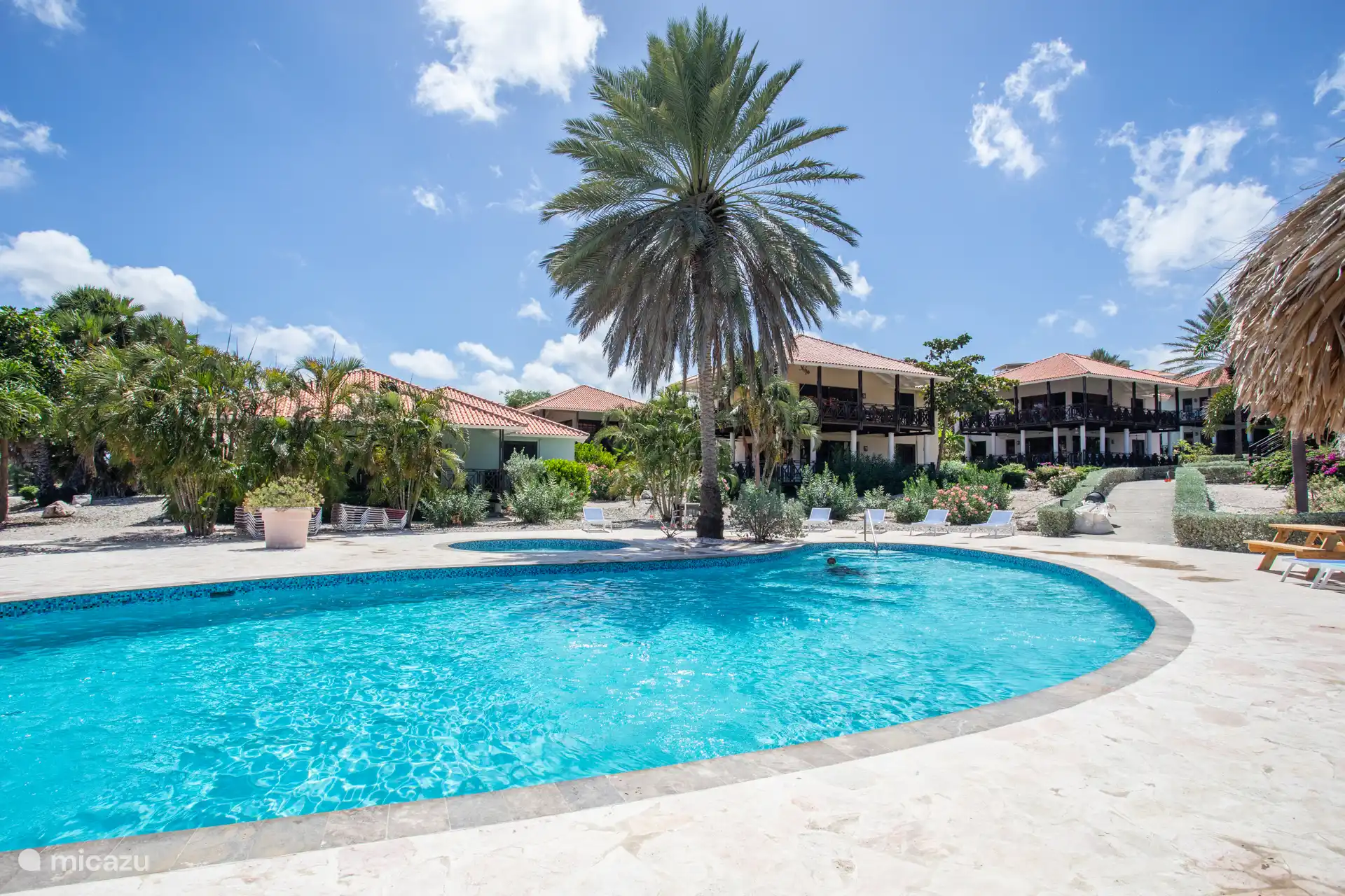 Piscine commune du village.