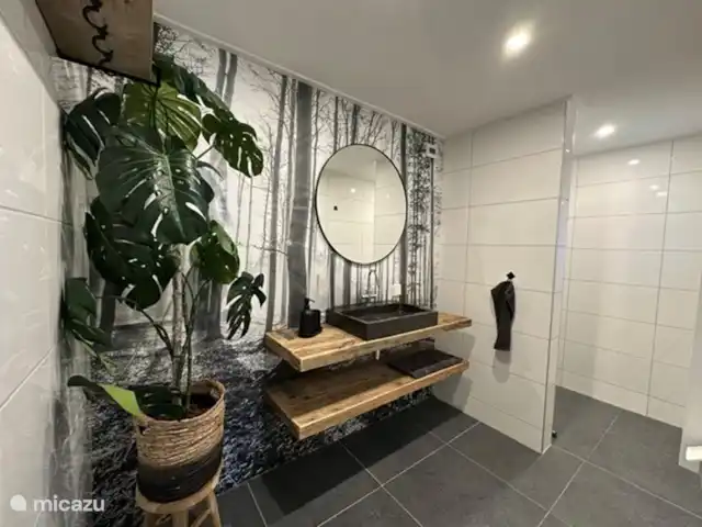 't Schouws Uusje | Pays-Bas, Zélande, Burgh-Haamstede - maison de vacances salle de Bains