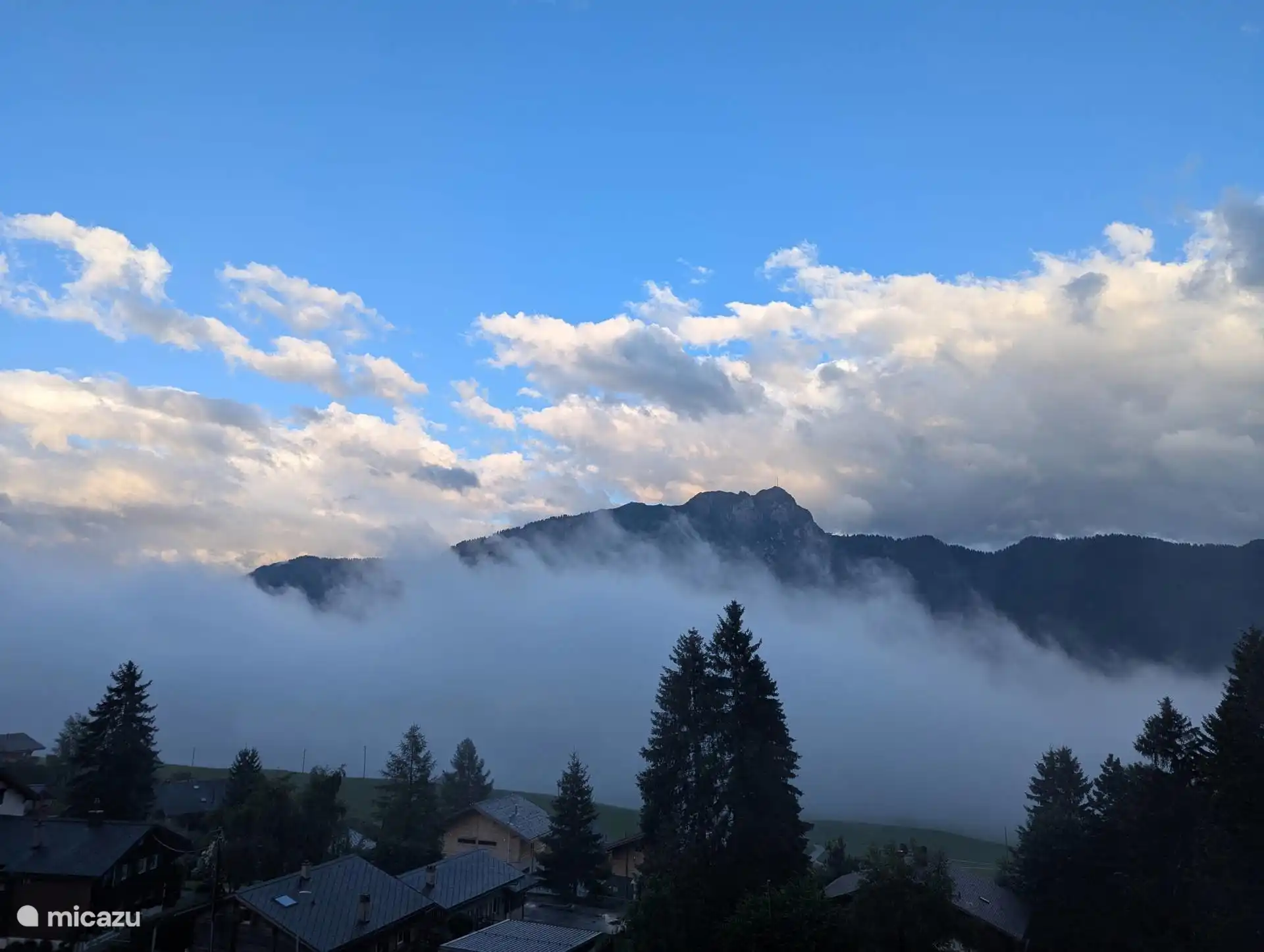 The always changing view from our balcony.