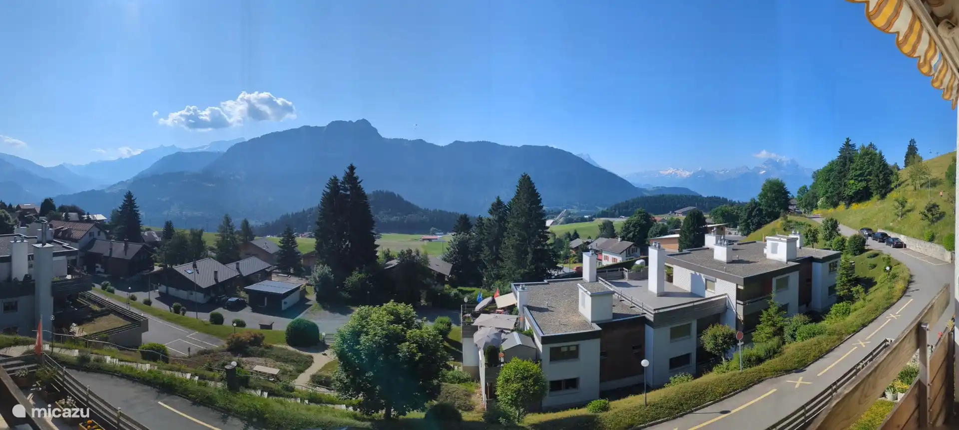 View from the balcony.